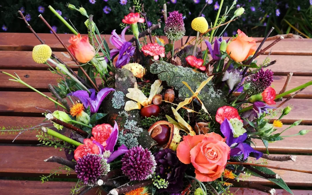 Autumn Table Centrepiece Design