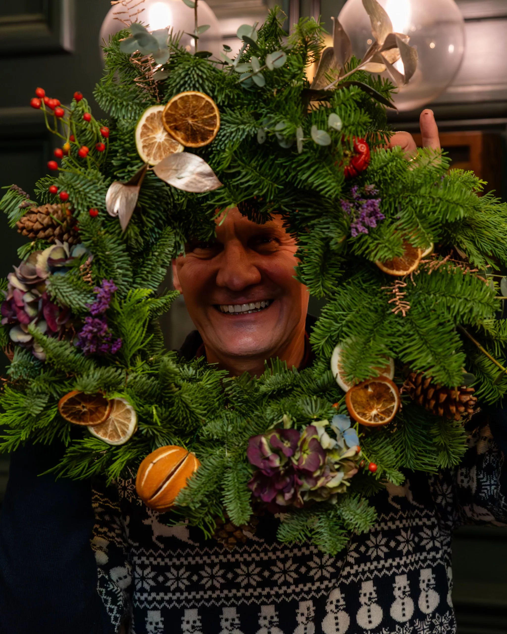 Festive Wreath Making Workshop, Monday 30th November, 7-9:30pm, Manahatta, Birmingham - Image 6